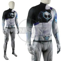 Marvel Rivals Mr. Fantastic Future Foundation Costume Cosplay Suit Bodysuit For Kids Adult