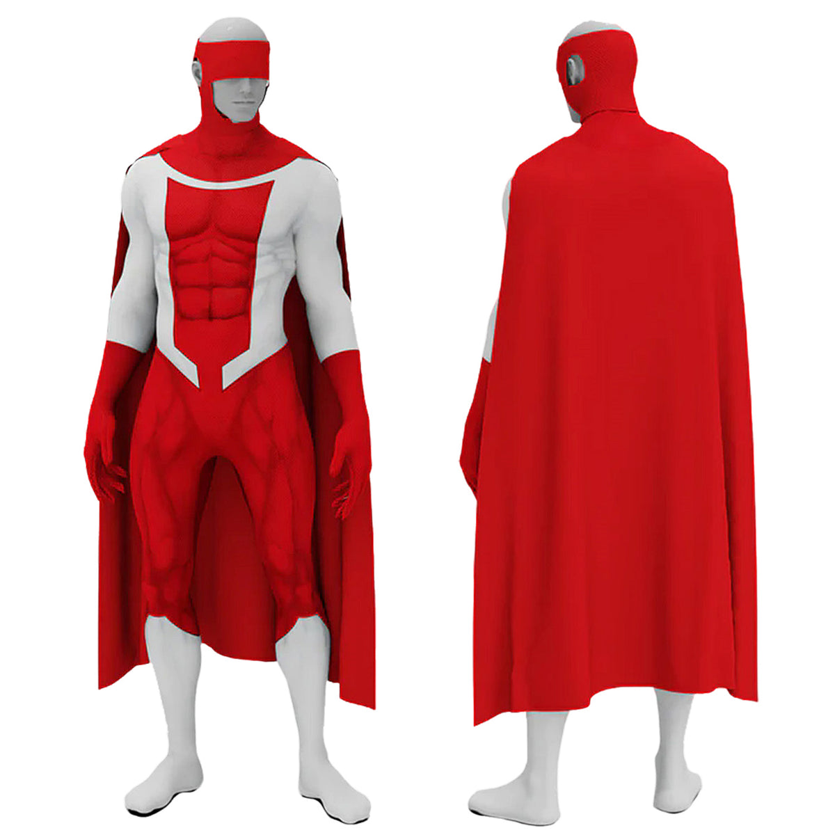 Invincible Omni-Man Costume Cosplay Suit Nolan Grayson Bodysuit For Kids Adult