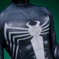 Marvel's Spider-Man 2 Venom Black Symbiote Suit Costume Cosplay