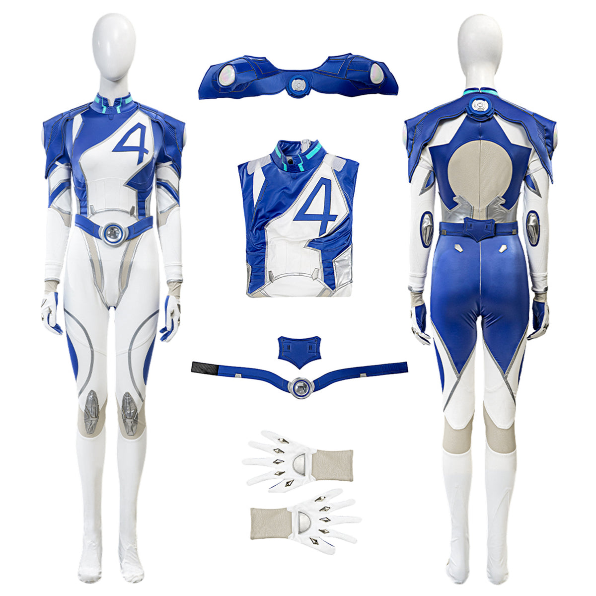 Marvel Rivals Invisible Woman Costume Cosplay Suit