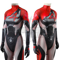 Marvel Rivals Invisible Woman Costume Cosplay Suit Bodysuit For Kids Adult