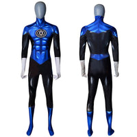 Green Lantern Blue Lantern Costume Cosplay Suit Bodysuit For Kids Adult