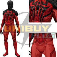 Marvel Rivals Scarlet Spider Costume Cosplay Suit Bodysuit For Kids Adult