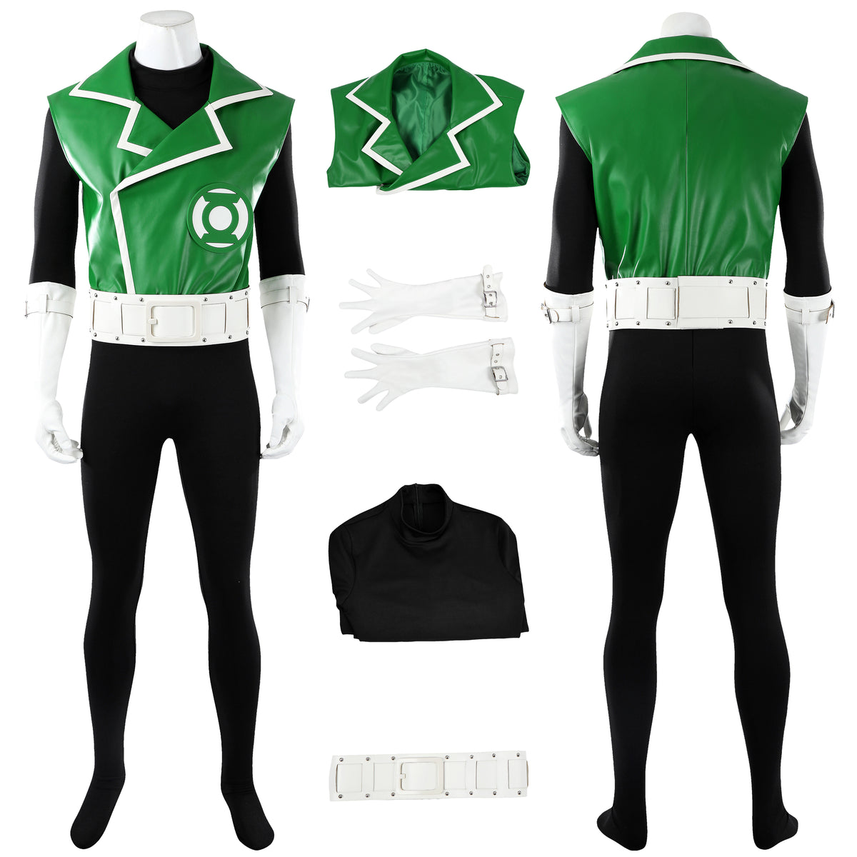 Green Lantern Costume Guy Gardner Cosplay Suit