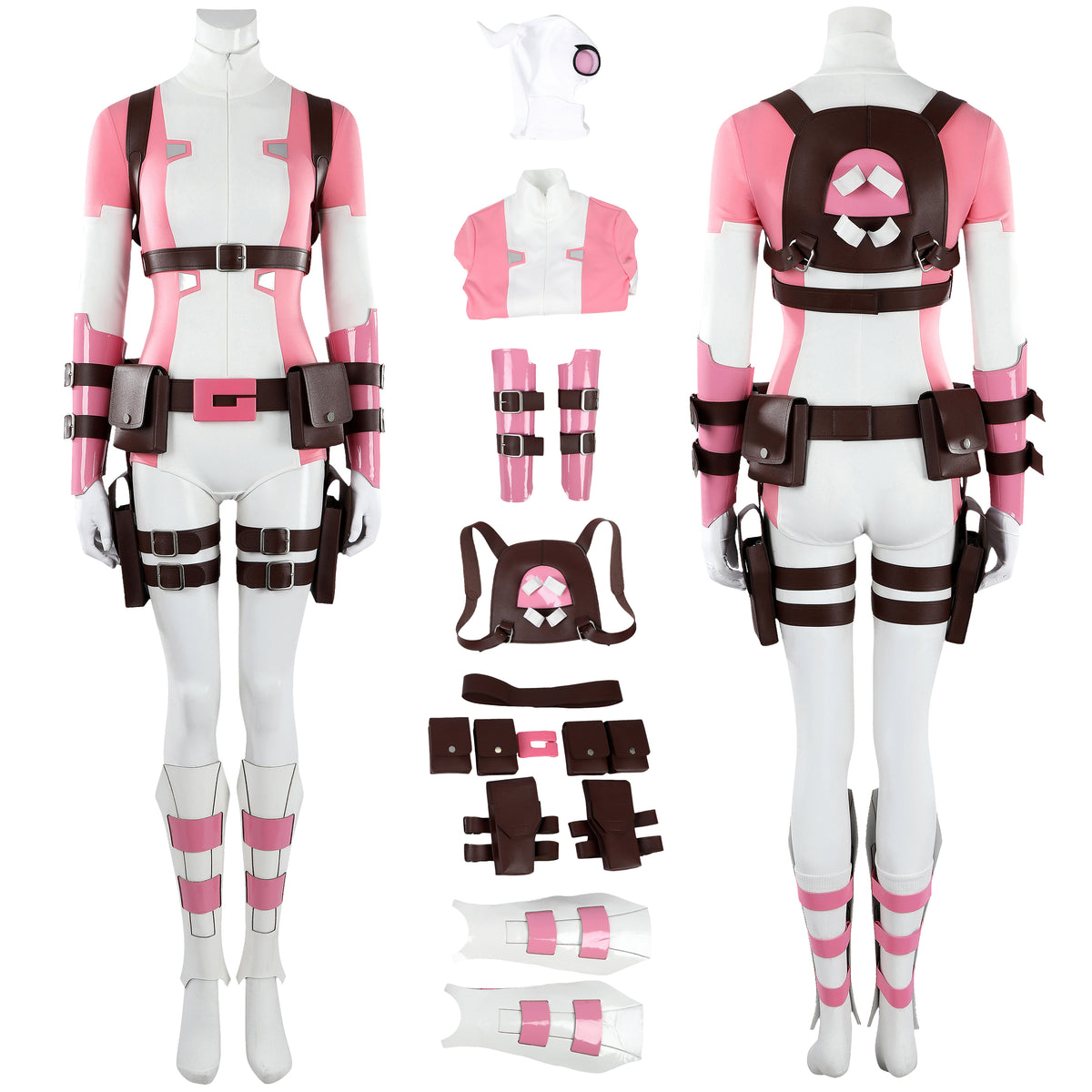 Gwenpool Costume Gwendolyn "Gwen" Poole Cosplay Suit Marvel Comics