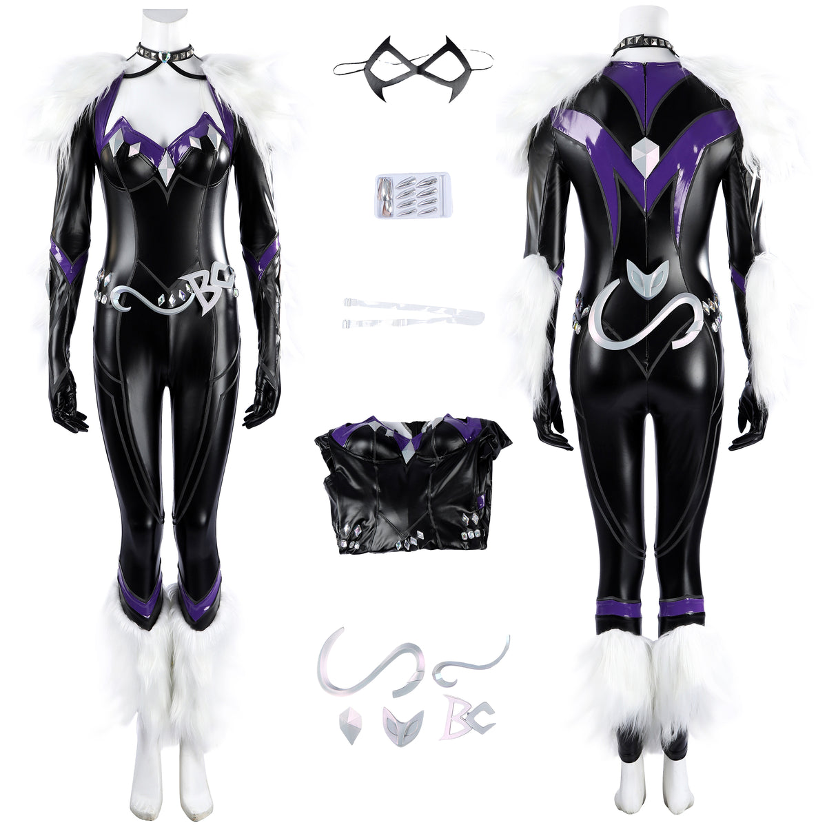 Marvel Rivals Black Cat Costume Cosplay Suit