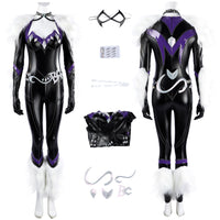 Marvel Rivals Black Cat Costume Cosplay Suit