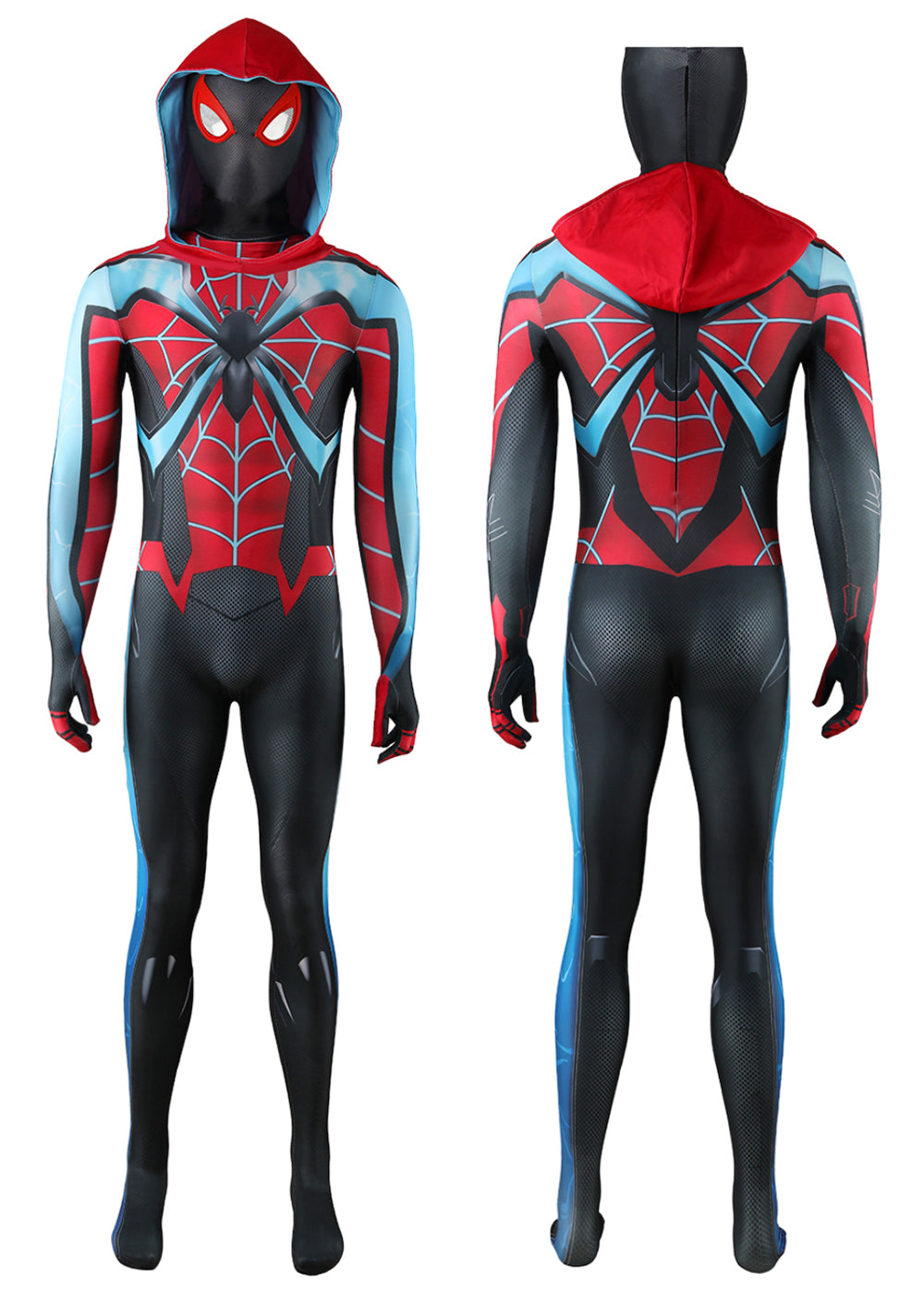 Marvel's Spider-man 2 Miles Morales Bodysuit Costume Cosplay For Adult Kids
