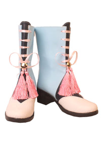 Genshin Impact Kamisato Ayaka Shoes Cosplay Women Boots