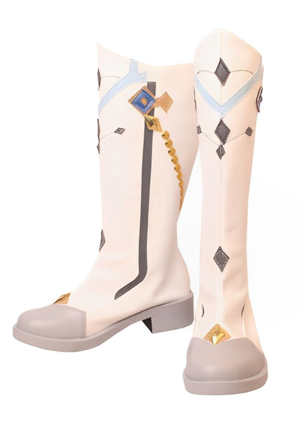 Genshin Impact Tartaglia Shoes Cosplay Men Boots