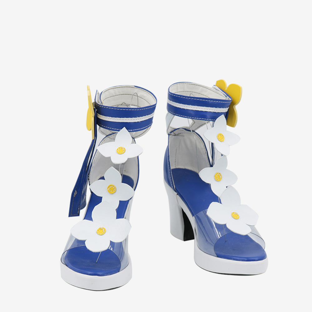 Genshin Impact Barbara Summertime Sparkle Shoes Cosplay Women Boots Ver 3 Unibuy