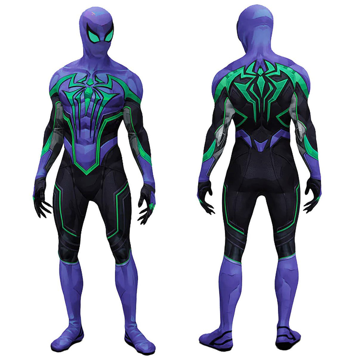 Marvel Rivals Spider-Man Costume Cosplay Suit Chasm Ver Bodysuit For Kids Adult