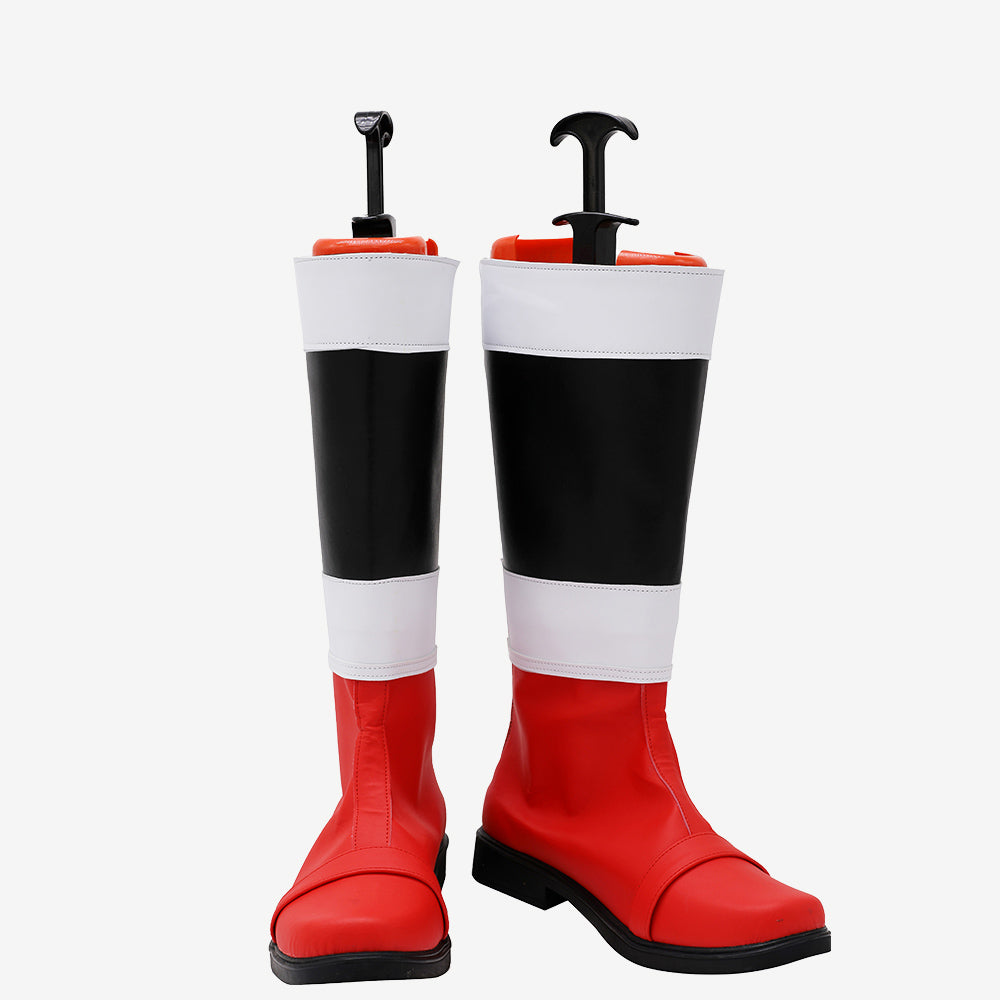 Ninja Sentai Kakuranger Ninja Red Cosplay Shoes Men Boots Unibuy