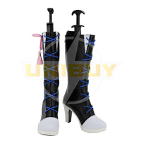Genshin Impact Kamisato Ayaka Shoes Cosplay Women Boots Black Unibuy