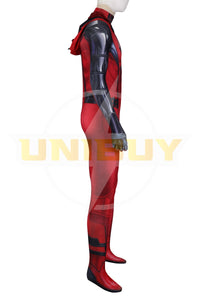 Marvel's Spider-Man Miles Morales Crimson Cowl Bodysuit Costume Cosplay
