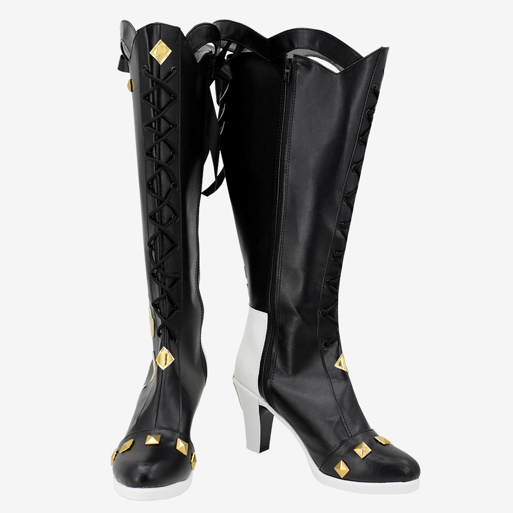 Honkai Impact 3rd Pardofelis Shoes Cosplay Women Boots Black Unibuy