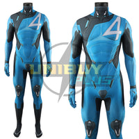 Marvel Rivals Mr. Fantastic Costume Cosplay Suit Reed Richards Bodysuit For Kids Adult Ver 2