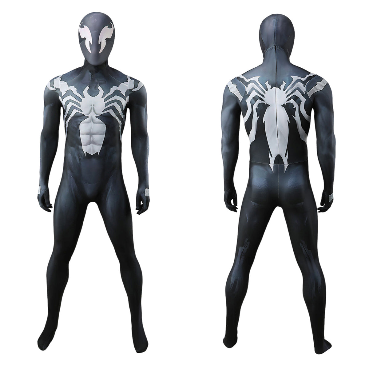 Marvel Rivals Venom Costume Cosplay Suit Eddie Brock Bodysuit For Kids Adult