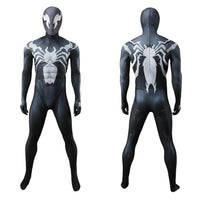 Marvel Rivals Venom Costume Cosplay Suit Eddie Brock Bodysuit For Kids Adult
