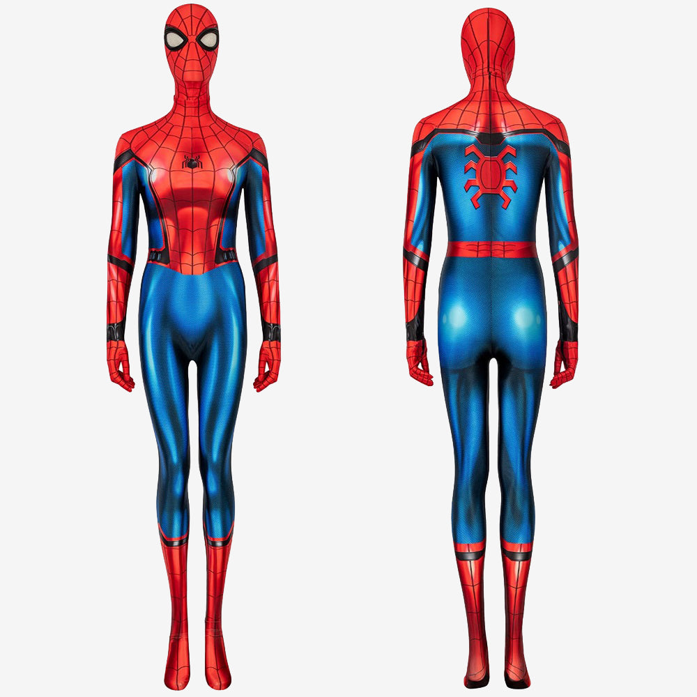 Spider Man Far From Home Costume Cosplay Suit Peter Parker Female Version Unibuyplus