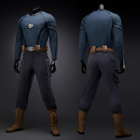 Human Torch Costume Cosplay Suit Deadpool 3