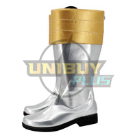 Kaizoku Sentai Gokaiger Gokai Silver Cosplay Shoes Men Boots