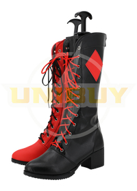 Jester Girl Shoes Cosplay The Suicide Squad Black Women Boots Unibuy