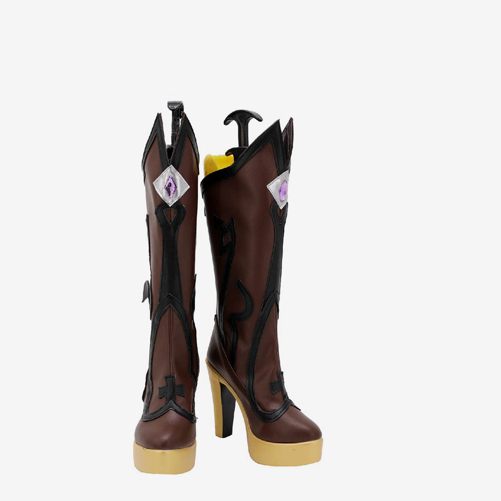 Genshin Impact Fischl Shoes Cosplay Women Boots Ver 2 Unibuy