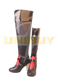 Honkai Star Rail Acheron Shoes Cosplay Women Boots Ver.1