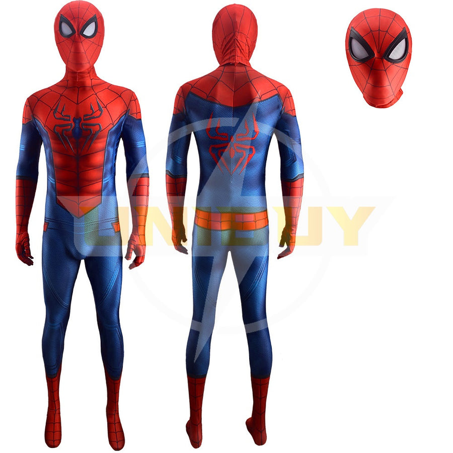 Marvel's Avengers Endgame DLC PS5 Spider-Man Costume Cosplay Suit Bodysuit For Men Kids Unibuy