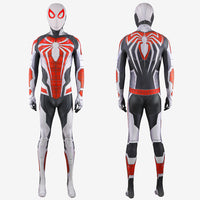 Marvel's Spider-Man 2099 White Suit Costume Cosplay Bodysuit For Men Kids