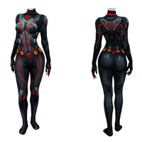 Marvel Rivals Black Widow Costume Cosplay Suit Bodysuit For Kids Adult