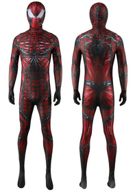 Marvel's Spider-Man 2 Venom Cosplay Costume Suit For Kids Adult Red Ver.