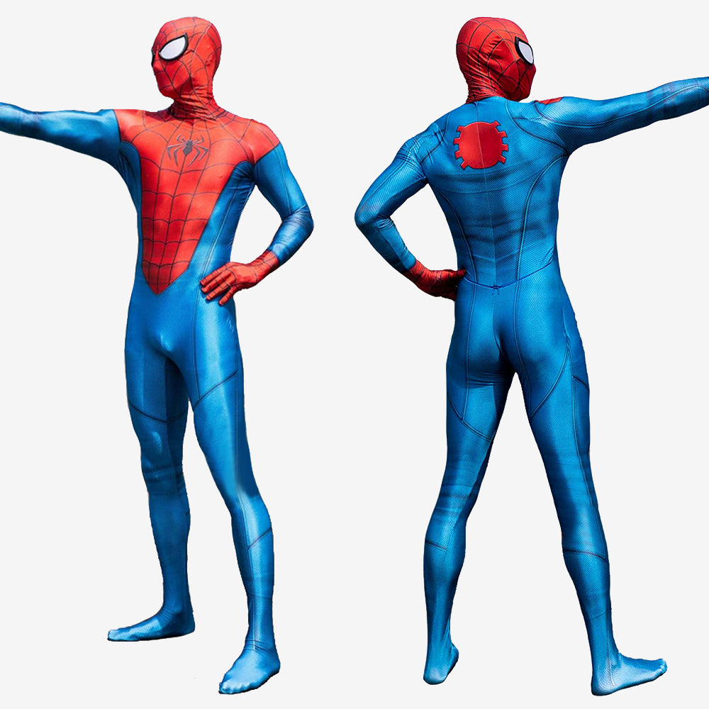 Marvel's Spider-Man PS5 Miles Morales Suit Costume Cosplay Bodysuit For Men Kids