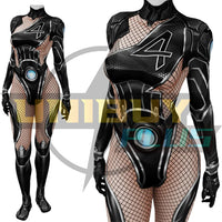 Marvel Rivals Invisible Woman 006 Costume Cosplay Suit Bodysuit For Kids Adult