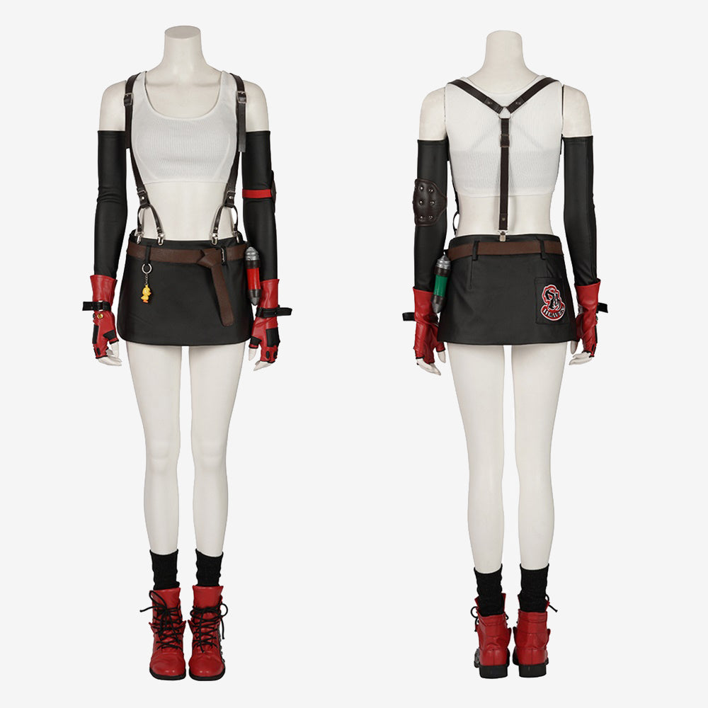 Tifa Lockheart Costume Cosplay Suit Final Fantasy VII Remake Women's Version 1 Unibuyplus