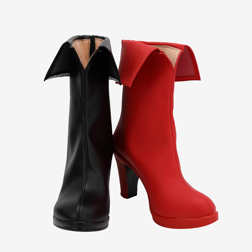 Arkham Knight Jester Girl Shoes Cosplay Women Boots High Heel Ver 1 Unibuy