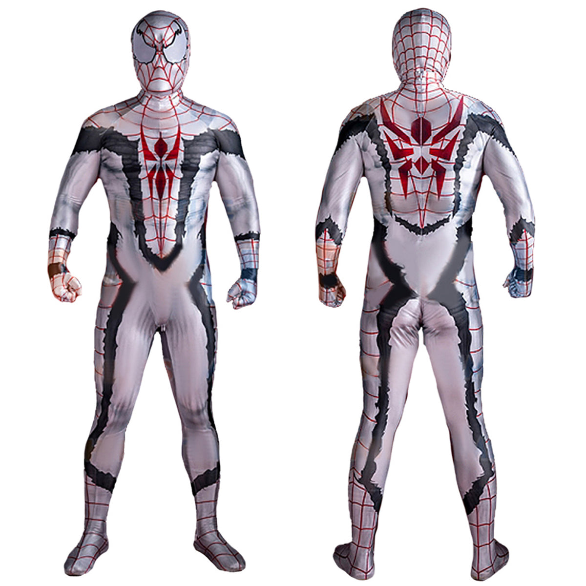 Marvel's Spider Anti-Venom Costume Cosplay Suit Bodysuit For Kids Adult