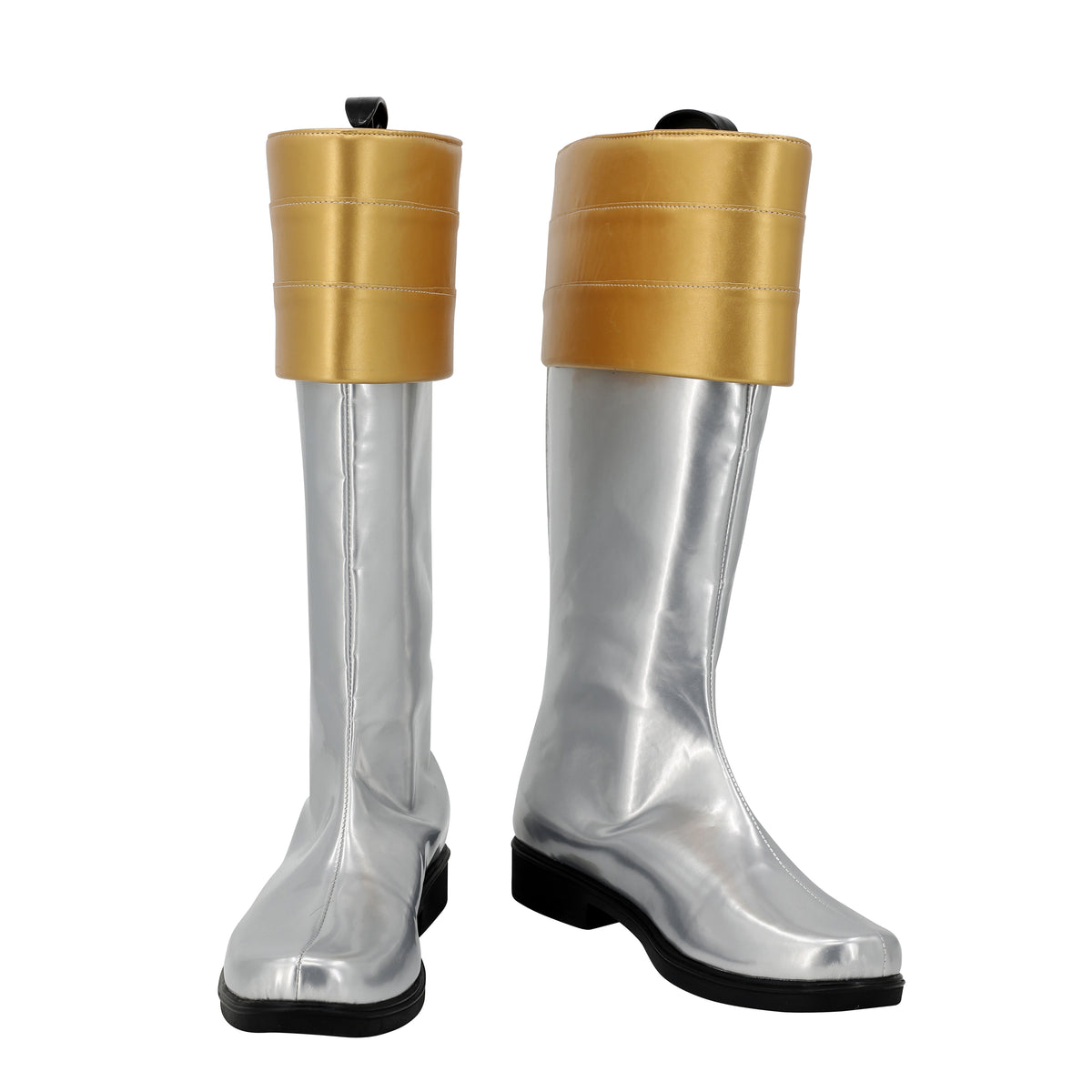 Kaizoku Sentai Gokaiger Gokai Silver Cosplay Shoes Men Boots