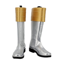 Kaizoku Sentai Gokaiger Gokai Silver Cosplay Shoes Men Boots