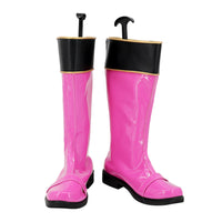 Mahō Sentai Magiranger Magi Pink Cosplay Shoes Women Boots Houka Ozu