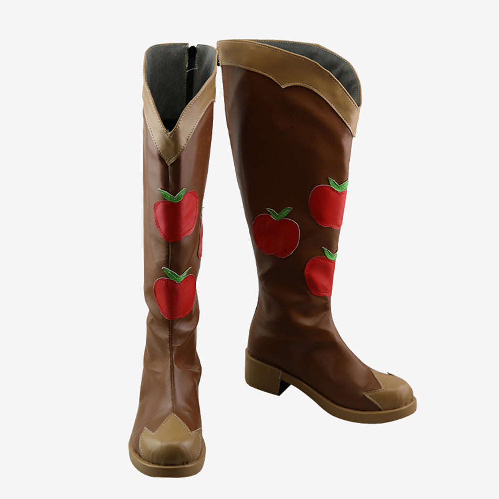 My Little Pony Equestria Girls Applejack Shoes Cosplay Women Boots Ver 2 Unibuy