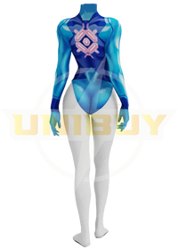 Metroid Zero Suit Samus Cosplay Costume Summer Ver. For Kids Adult Unibuy