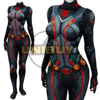 Marvel Rivals Black Widow Costume Cosplay Suit Bodysuit For Kids Adult