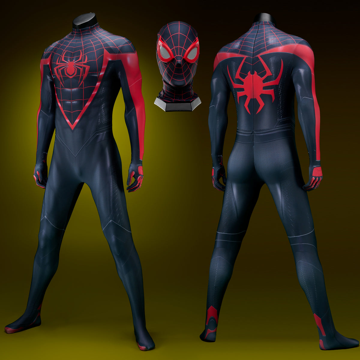 Marvel's Spider-Man 2 Miles Morales Bodysuit Costume Cosplay
