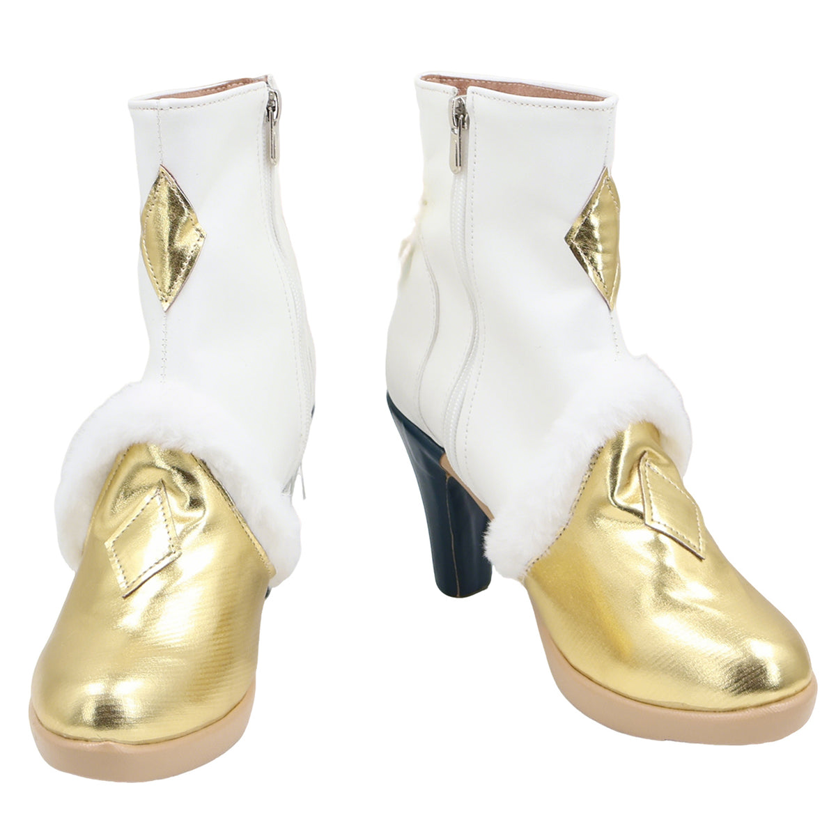Genshin Impact Zibai Cosplay Shoes Women Boots