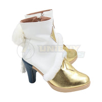 Genshin Impact Zibai Cosplay Shoes Women Boots