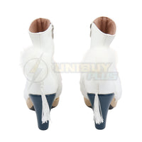 Genshin Impact Zibai Cosplay Shoes Women Boots
