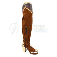 Genshin Impact Lumine Cosplay Shoes Women Boots As Heaven and Earth Are Made Anew