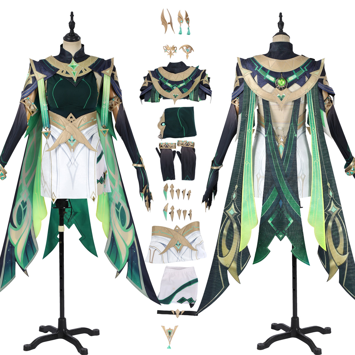 Genshin Impact Nefer Costume Cosplay Suit